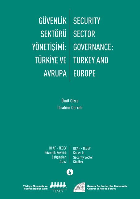 Security Sector Governance: Turkey and Europe - DCAF