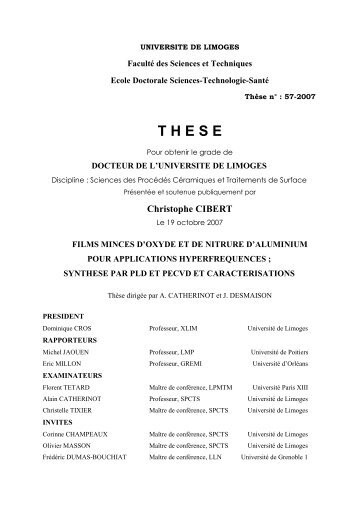 Texte intégral en version PDF - Epublications - Université de Limoges