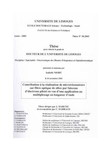 Texte intégral en version PDF - Epublications - Université de Limoges