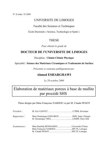 Texte intégral en version PDF - Epublications - Université de Limoges
