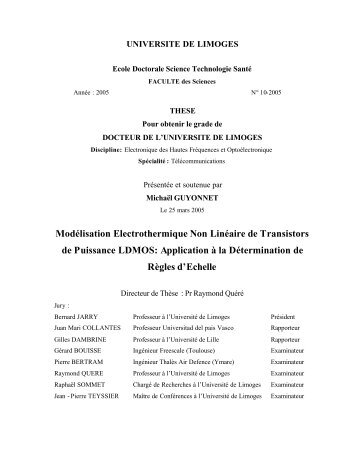 application à la détermination de règles d - Epublications ...