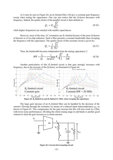 III. Gm-C Filtering - Epublications - Université de Limoges