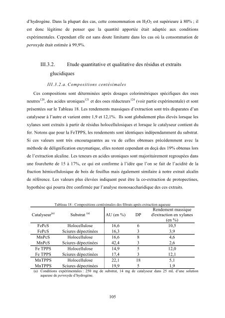 Extraction, caractérisation chimique et valorisation biologique de ...