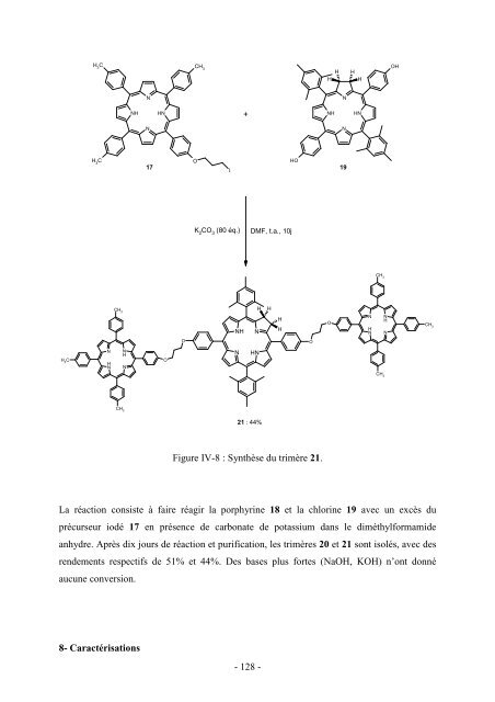 porphyrines et chlorines polyaminées et trimères - Epublications ...