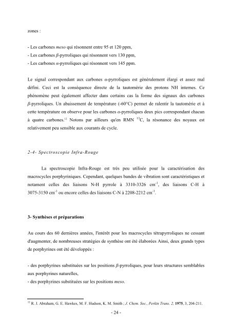 porphyrines et chlorines polyaminées et trimères - Epublications ...