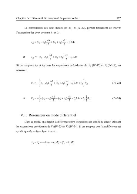 Etude et conception de structures de filtrage actif radiofréquence ...