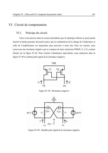 Etude et conception de structures de filtrage actif radiofréquence ...