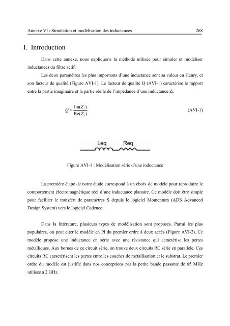 Etude et conception de structures de filtrage actif radiofréquence ...