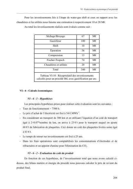 Etude d'un procédé de gazéification de biomasse en ambiance ...