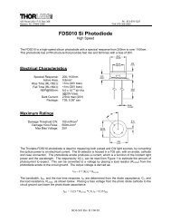 FDS010 Si Photodiode - OED