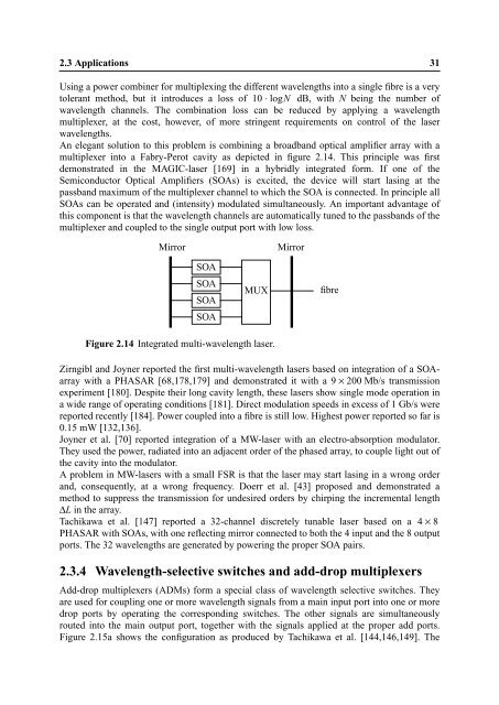 InP-based polarisation independent wavelength demultiplexers