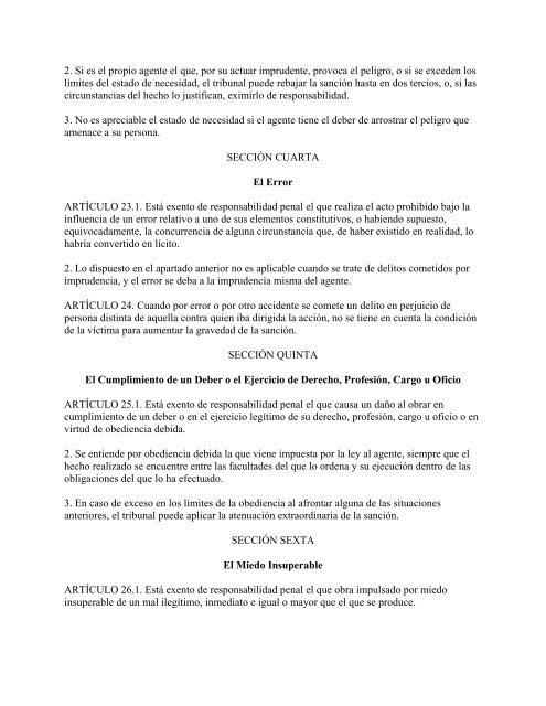 Ley Nº 62 CÓDIGO PENAL ASAMBLEA NACIONAL DEL PODER ...