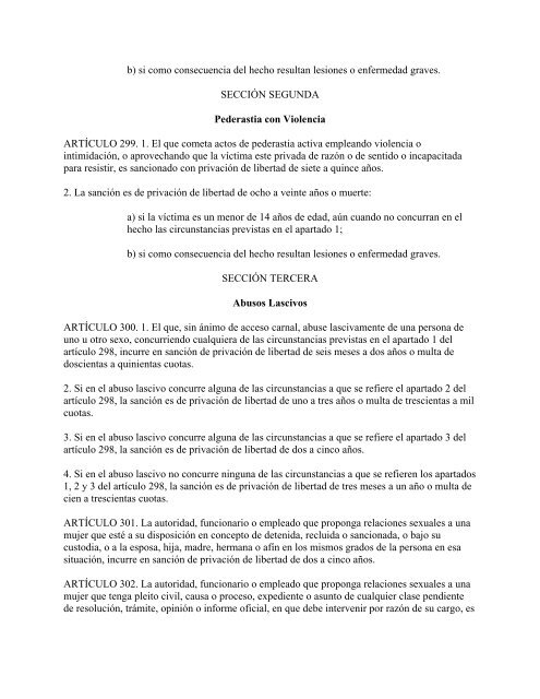 Ley Nº 62 CÓDIGO PENAL ASAMBLEA NACIONAL DEL PODER ...