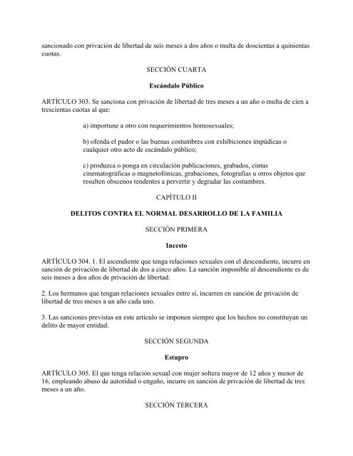 Ley Nº 62 CÓDIGO PENAL ASAMBLEA NACIONAL DEL PODER ...