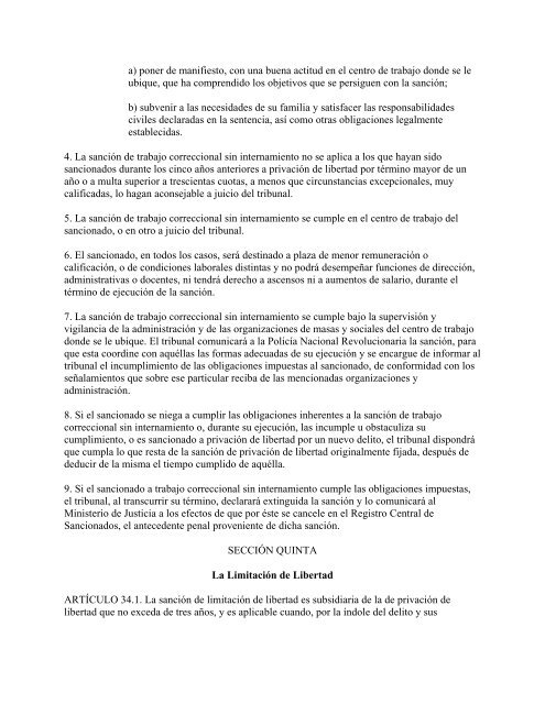 Ley Nº 62 CÓDIGO PENAL ASAMBLEA NACIONAL DEL PODER ...