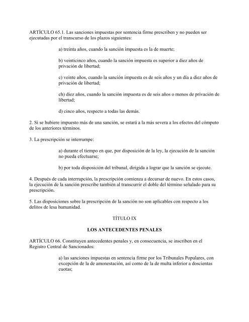 Ley Nº 62 CÓDIGO PENAL ASAMBLEA NACIONAL DEL PODER ...