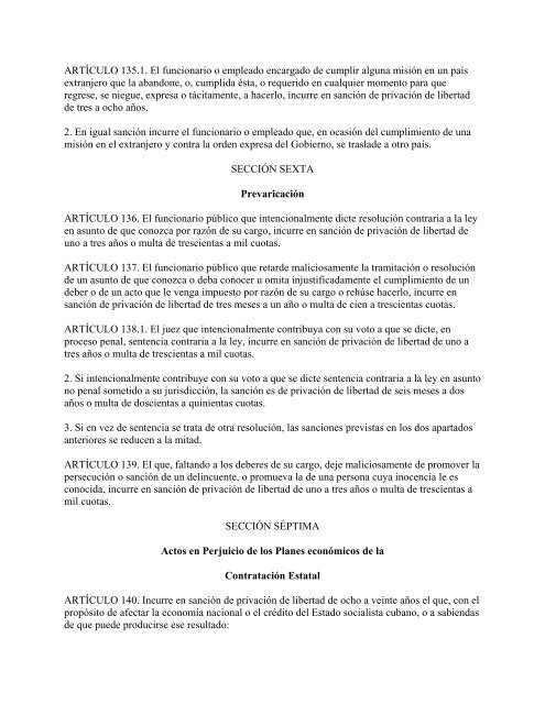 Ley Nº 62 CÓDIGO PENAL ASAMBLEA NACIONAL DEL PODER ...