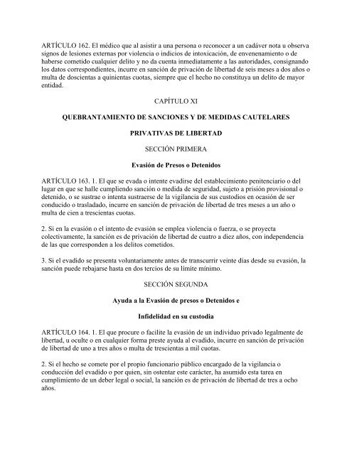 Ley Nº 62 CÓDIGO PENAL ASAMBLEA NACIONAL DEL PODER ...