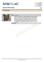 APARTLINE Apartline PDF Katalog - Eurotech Networks GMBH