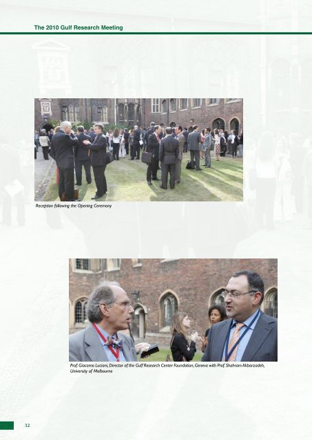 GRM 2010 Report - Centre of Islamic Studies - University of ...