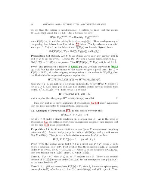 COMPUTATIONAL VERIFICATION OF THE BIRCH ... - William Stein