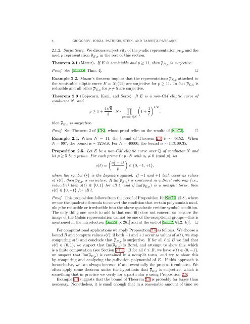 COMPUTATIONAL VERIFICATION OF THE BIRCH ... - William Stein