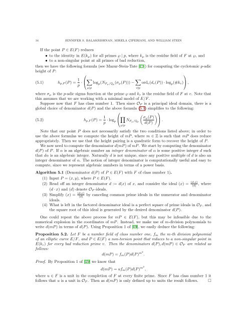 p-ADIC HEIGHTS OF HEEGNER POINTS AND ANTICYCLOTOMIC ...