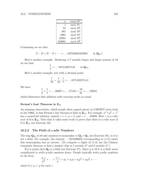 A Brief Introduction to Classical and Adelic Algebraic ... - William Stein