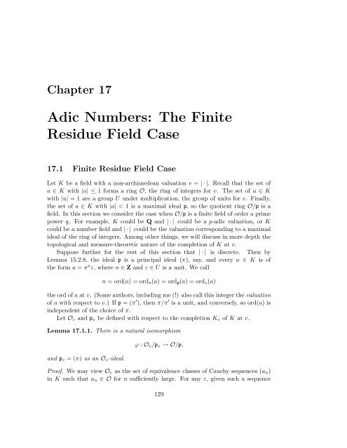 A Brief Introduction to Classical and Adelic Algebraic ... - William Stein