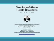 Directory of Alaska Health Care Sites - Alaska Department of Health ...