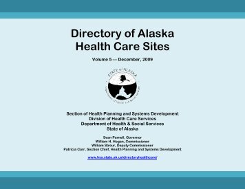 Directory of Alaska Health Care Sites - Alaska Department of Health ...