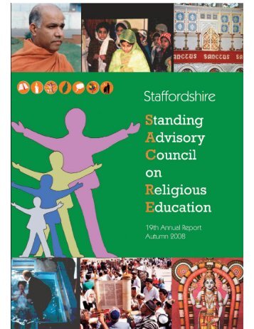 Staffordshire SACRE Annual Report 2007-2008