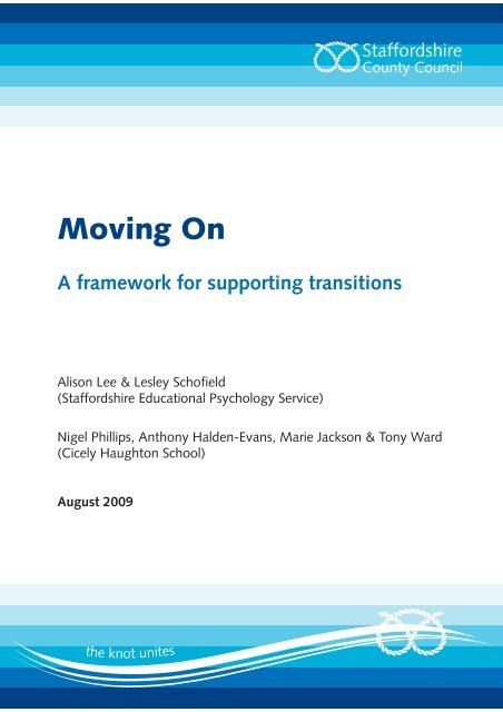 Moving On: A Framework for Transitions - Staffordshire Learning Net ...