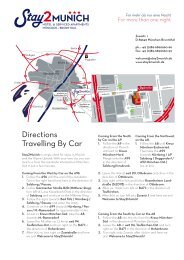 Directions Travelling By Car - Apartmentservice