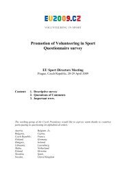 QUESTIONNAIRE SURVEY PROMOTION OF VOLUNTEERING IN ...
