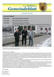 Gemeindeblatt - Gemeinde Anzing