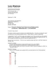 Hanford Tank Chemical and Radionuclide Inventories: HDW Model ...