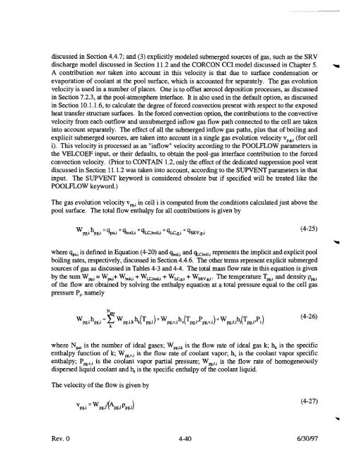 Code Manual for CONTAIN 2.0 - Federation of American Scientists