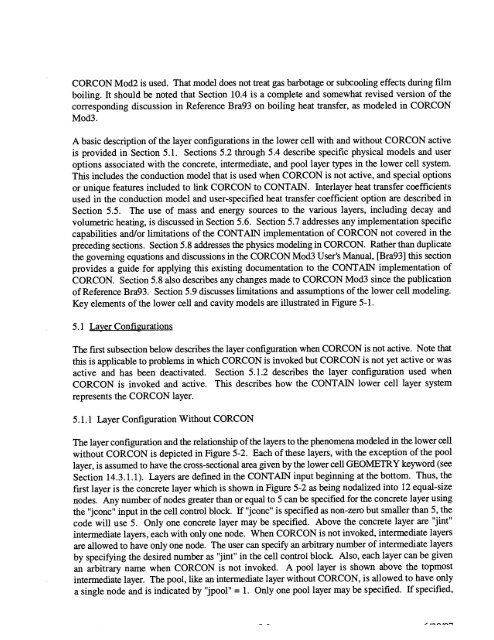 Code Manual for CONTAIN 2.0 - Federation of American Scientists