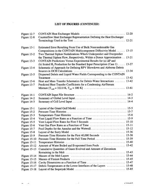 Code Manual for CONTAIN 2.0 - Federation of American Scientists