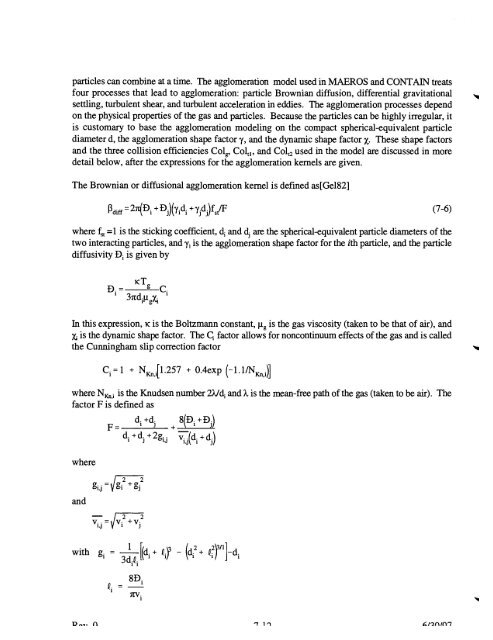 Code Manual for CONTAIN 2.0 - Federation of American Scientists