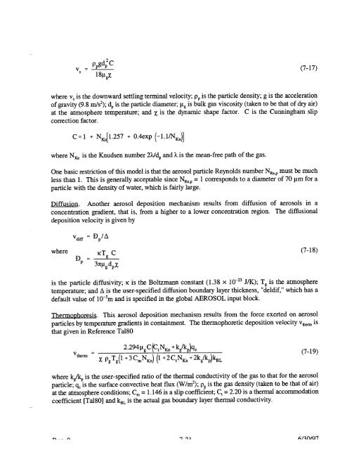 Code Manual for CONTAIN 2.0 - Federation of American Scientists