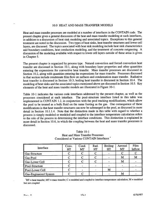 Code Manual for CONTAIN 2.0 - Federation of American Scientists