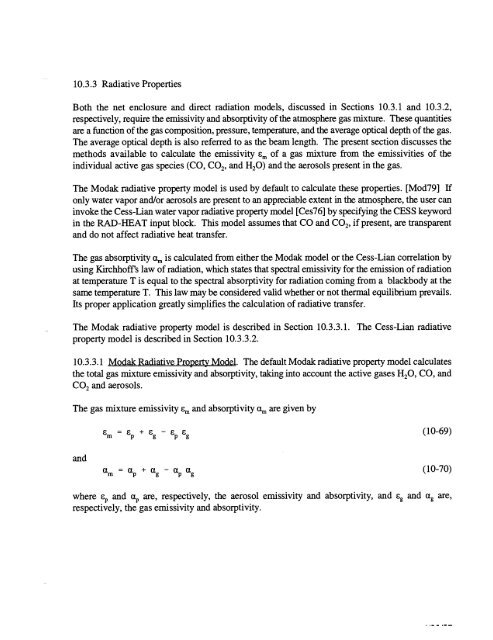 Code Manual for CONTAIN 2.0 - Federation of American Scientists