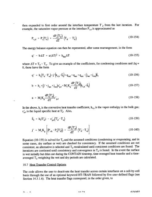 Code Manual for CONTAIN 2.0 - Federation of American Scientists