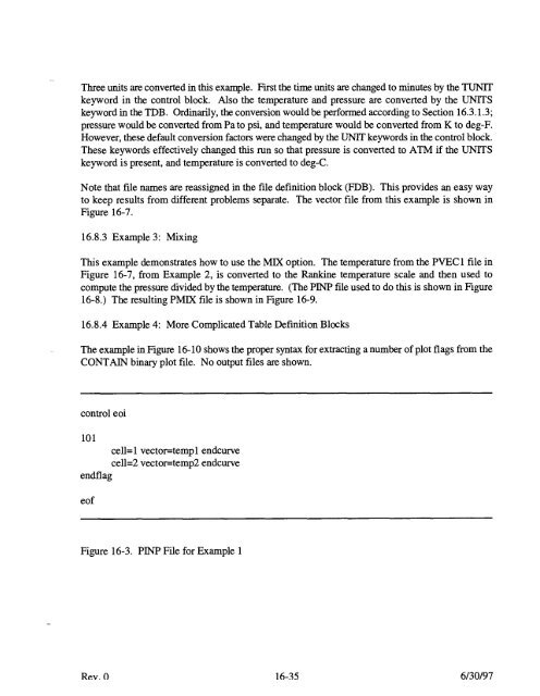 Code Manual for CONTAIN 2.0 - Federation of American Scientists