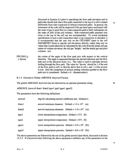 Code Manual for CONTAIN 2.0 - Federation of American Scientists