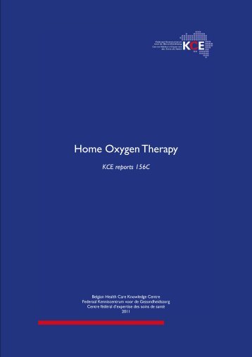 Home Oxygen Therapy - KCE