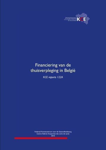 Financiering van de thuisverpleging in België - HIVA