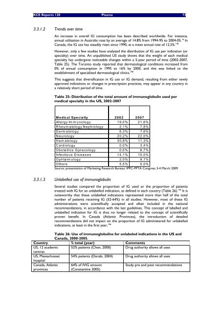 The report is available in English with a French summary - KCE